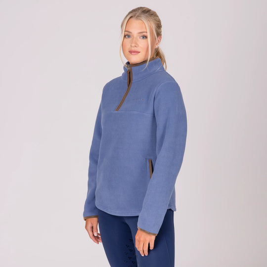 Aubrion Core Half Zip Fleece Blue