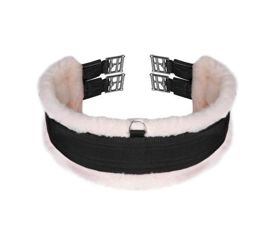 ARMA Fleece Lined Elastic Girth Black