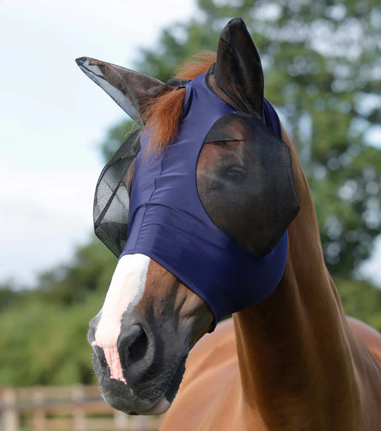 Premier Equine Comfort Tech Lycra Fly Mask