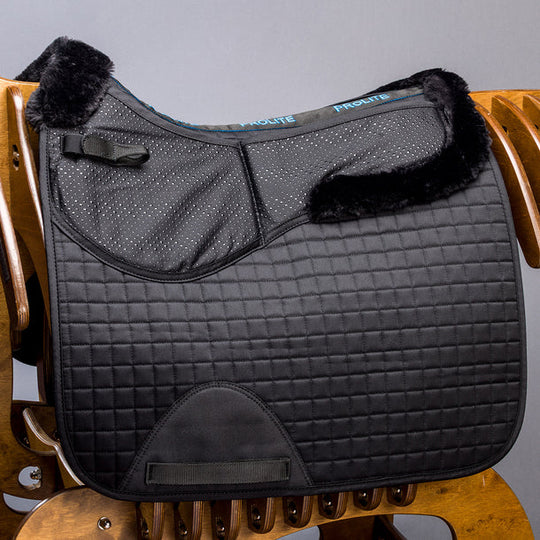 Prolite Fleece Trim Adjustable Dressage Saddlecloth