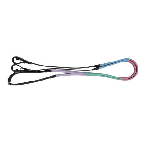 Hy Equestrian Rubber Covered Training Reins