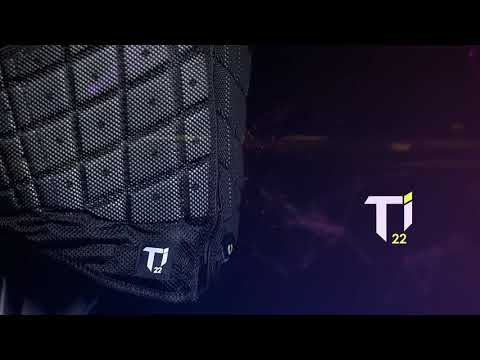 video showing the champion Ti22 body protector features and construction for horse riding bofy protectors