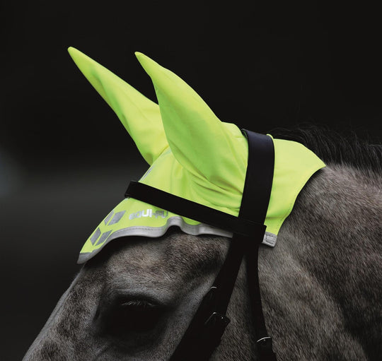 Shires Equi-Flector Fly Veil - Yellow