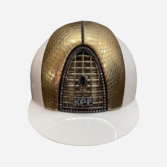 KEP Cromo White Shine With Gold Snake