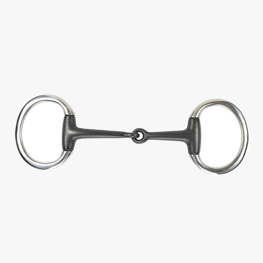 Shires Sweet Iron Flat Ring Eggbutt Snaffle Bit